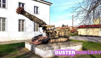 Bánya fejtőgép emlékmű - Múcsony