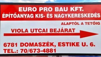 Euro Pro Bau Kft Domaszéki Tüzéptelep (Tűzép és építöanyag kereskedés) - Estike Út 6
