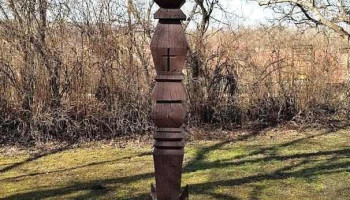 Kopjafa a Honfoglalás tiszteletére - Galgamácsa