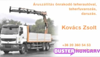 Kovács Zsolt E. v. Daruzás Szabolcs - Szatmár - Bereg megye - Szállítás Szabolcs - Szatmár -Bereg megye - Gyula U. 34