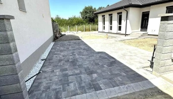 Térkővezés Kecskemét - Felsőcsalános