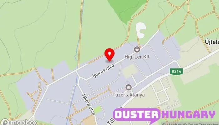 térkép ADA - BAU Kft. Gyártó ban Hajmáskér
