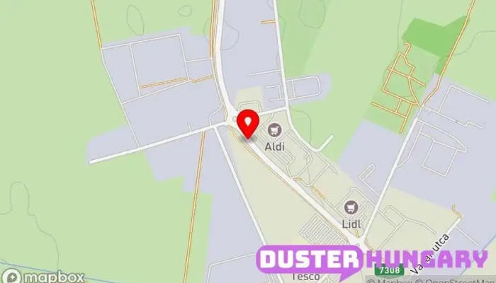 térkép Ajka, ipari park Buszmegálló ban Ajka