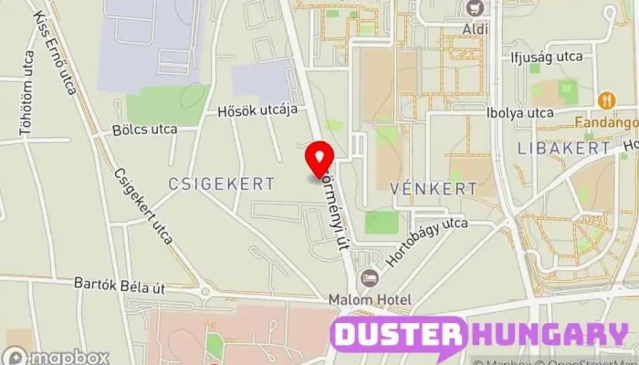 térkép Alföldi Nyomda Zrt. Nyomda ban Debrecen