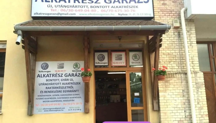 Alkatrész Garázs Volkswagen Seat Skoda Bontó - Budapest