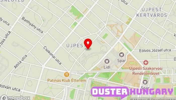 térkép Autóklíma Újpest Autószerelő ban Budapest