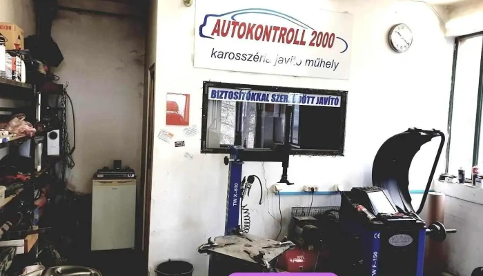 Autokontroll 2000 karosszéria javító műhely karosszéria lakatos,fényző, alvázvédelem,gumis,gumiszerviz,jégkár javítás - Budapest