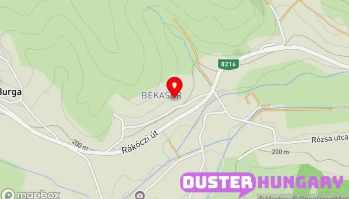 térkép Bakonycsernye  ban Bakonycsernye