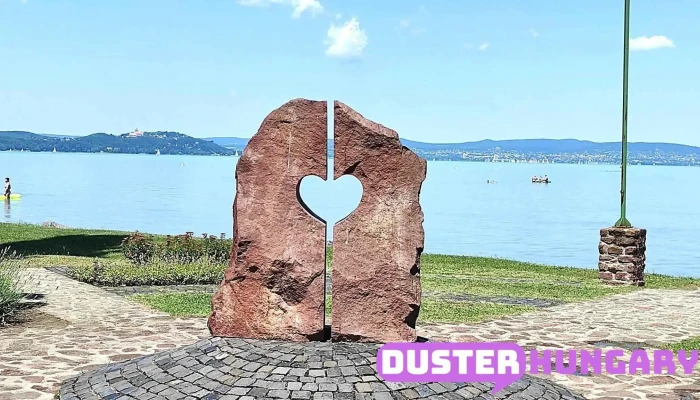 Balaton szíve-szobor - Margó Ede Stny. 14