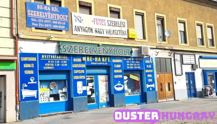 Be-ha Kft. Szerelvénybolt-Épületgépészet Víz-Gáz központi fűtési anyagok - Kerepesi Út 36