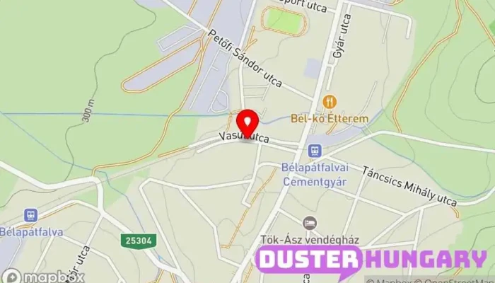 térkép Bélapátfalva  ban Bélapátfalva