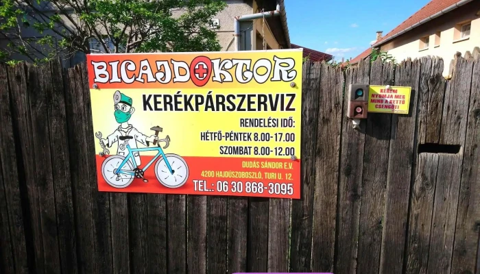 Bicajdoktor - Turi U. 12