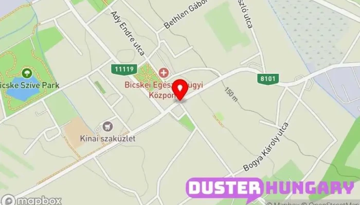 térkép Bicskei  ban 