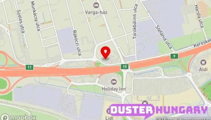 térkép BMW Rack Autó BMW márkakereskedő, Autójavító, Autókereskedés ban Budaörs