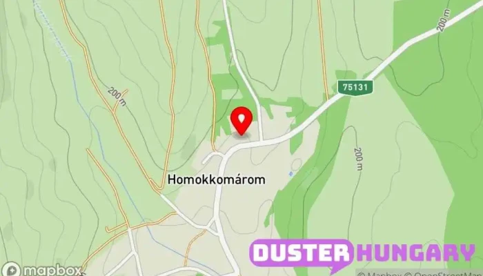 térkép Bodnár Autómentés - Gépszállítás Vontatási szolgáltatás ban Homokkomárom