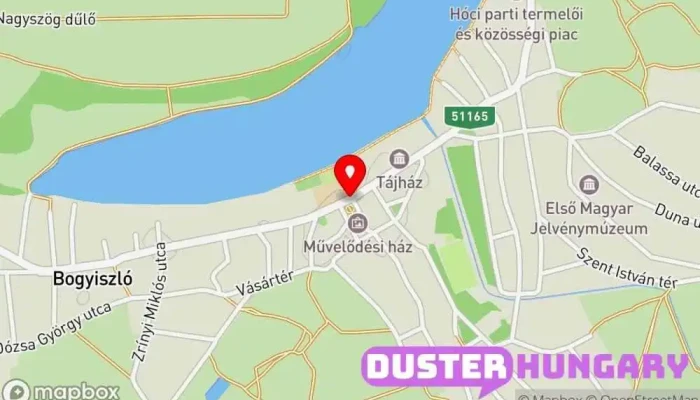 térkép Bogyiszló, községháza Buszmegálló ban Bogyiszló