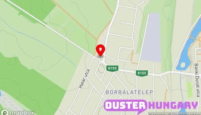 térkép Borbála Autószervíz -Autószerelő - Műszaki vizsga Komárom - Eszergom megye Autószerelő ban Oroszlány