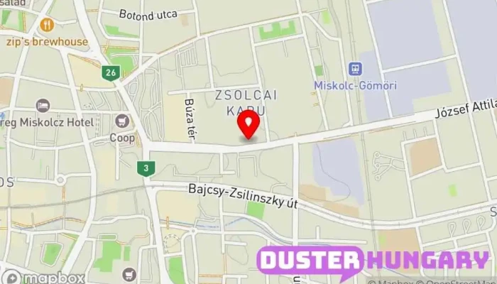 térkép Borsod Autó Kft. Autókereskedés ban Miskolc