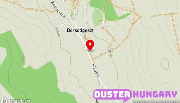 térkép Borsodgeszt  ban Borsodgeszt