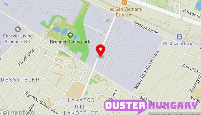 térkép Budapest Fighters Kick-Box S.E. Edzőterem, Harcművészeti iskola, Személyi edző, Sport klub ban Budapest