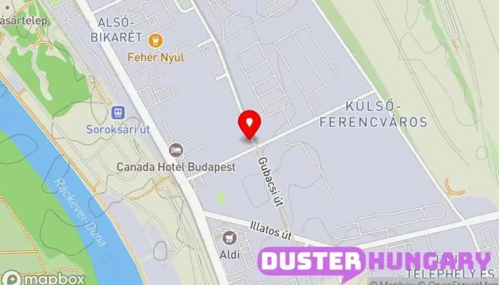 térkép Büfé Étterem ban Budapest
