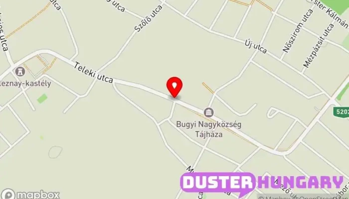 térkép Bugyi, Hatház utca Buszmegálló ban Bugyi