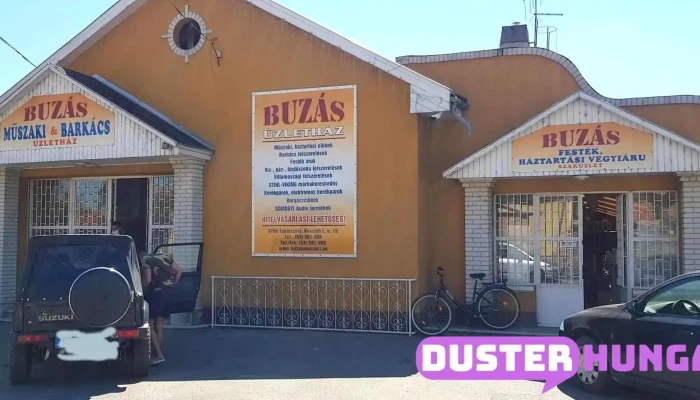 Buzás Üzletház - Tüzép, Barkács, Festék, Szerelvénybolt - Kossuth Lajos Út 15