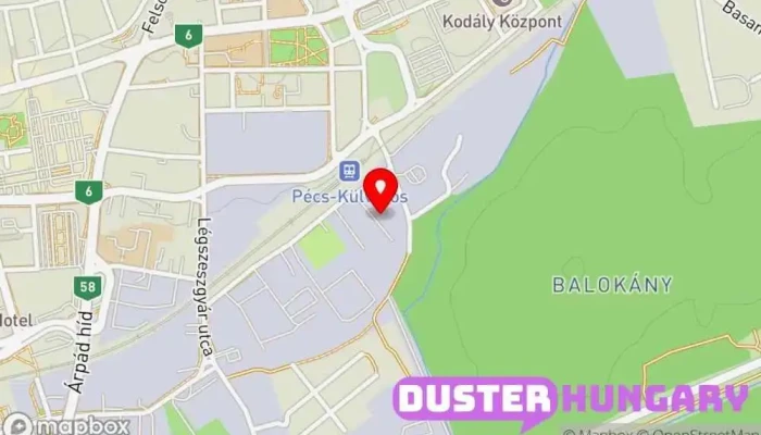 térkép Ca Solution Kft Vállalati iroda ban Pécs
