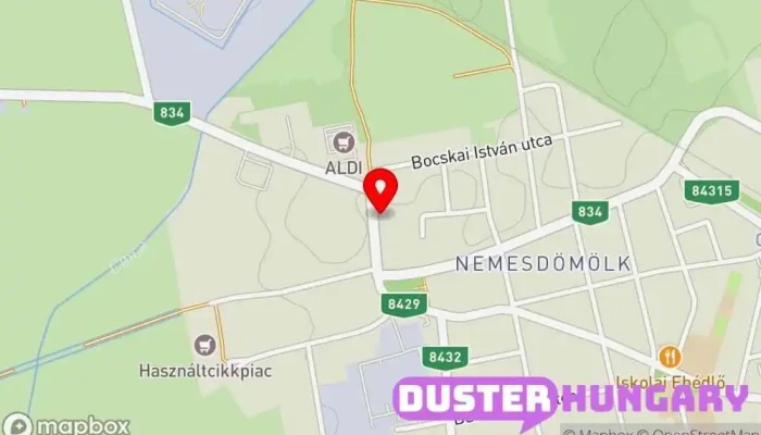 térkép Cell-Ker Kertész Kft. - fahasító, döngölőbéka, lapvibrátor, földfúró, fűnyíró Bolt, Építőipari gépek beszállítója ban Celldömölk