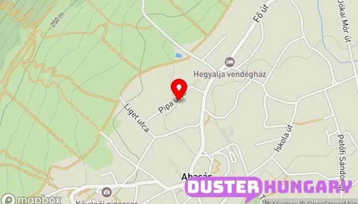 térkép Chikán László Ácsmester Tetőfedő ban Abasár