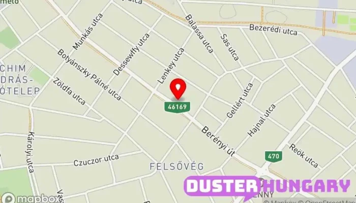 térkép Csaba-Bádog Tetőfedési kellékek boltja ban Békéscsaba