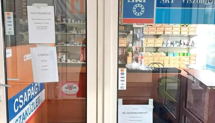 Csapagy Szakuzlet Del Hajtastechnika Kft Osszes - Dabas