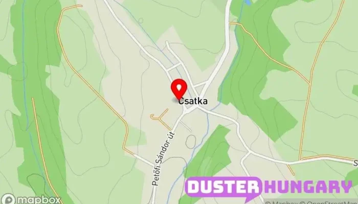 térkép Csatka  ban Csatka