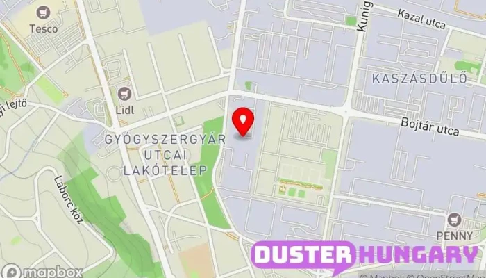 térkép CVH Autószerviz és karosszériaműhely Autófelújító szerviz, Karosszérialakatos, Autójavító, Autókárpitos, Autószerelő, Gumiabroncs-szerviz ban Budapest