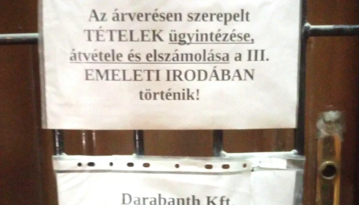 Darabanth Aukcioshaz Terulet - Budapest