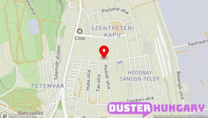 térkép Daruka Tibor  ban Miskolc