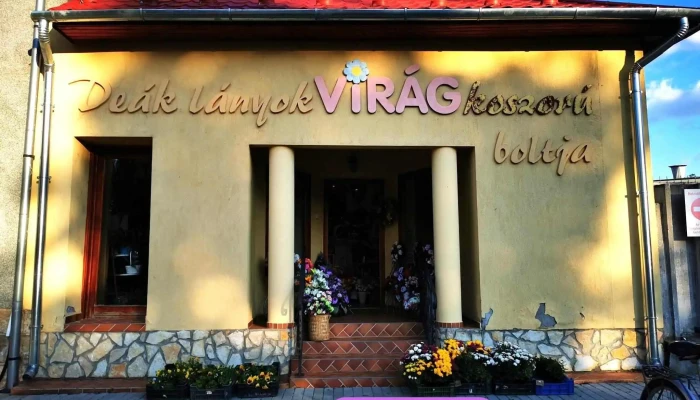 Deák lányok Virág koszorú boltja - Szent István Tér 8