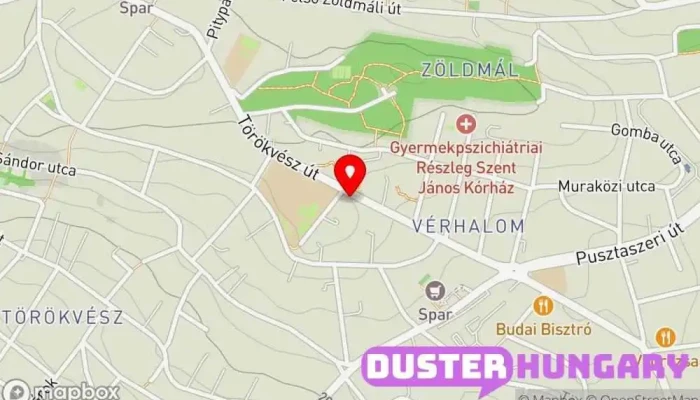 térkép Dektor Kft. Sofőrszolgálat ban Budapest