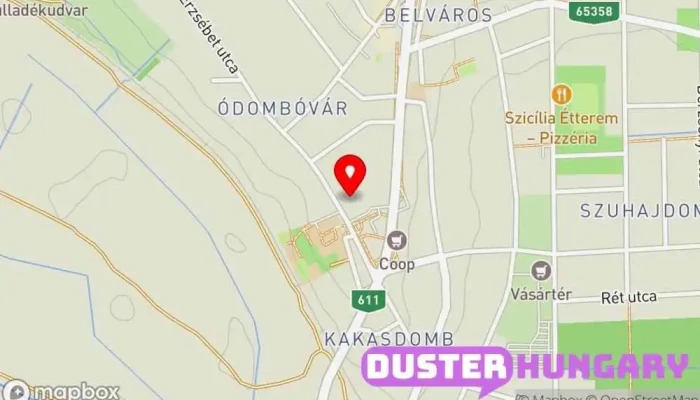 térkép Dombóvári Vasudvar Acélforgalmazó ban Dombóvár