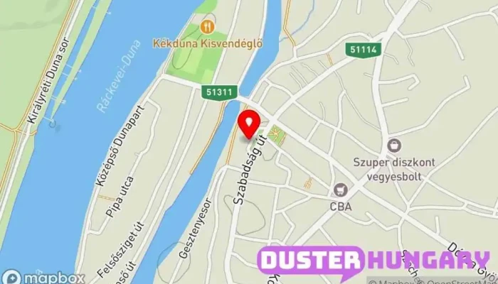 térkép Dömsödi Polgármesteri Hivatal Városi önkormányzati hivatal ban Dömsöd
