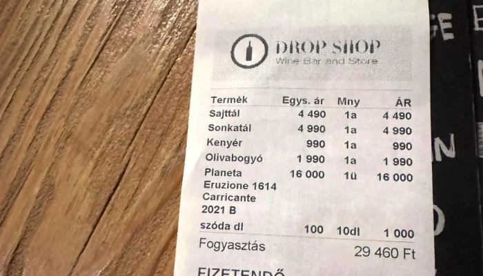 Drop Shop Borbar Es Borszakuzlet Szam - Budapest