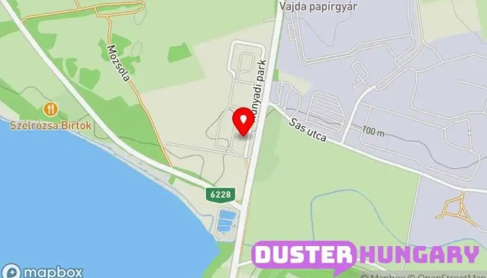 térkép DUFEM KFT Társasház ban Dunaföldvár
