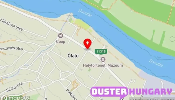 térkép Dunabogdány  ban Dunabogdány