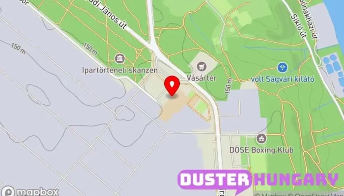 térkép Dunaújvárosi SZC Dunaferr Technikum és Szakképző Iskola Középiskola, Műszaki iskola ban Dunaújváros