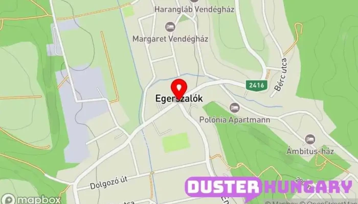 térkép Egerszalók  ban Egerszalók