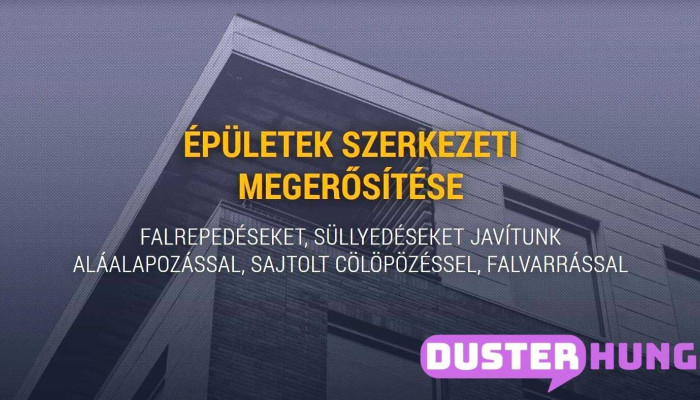 Épületmegerősítő Kft.-Szerkezet megerősítés - Hungary
