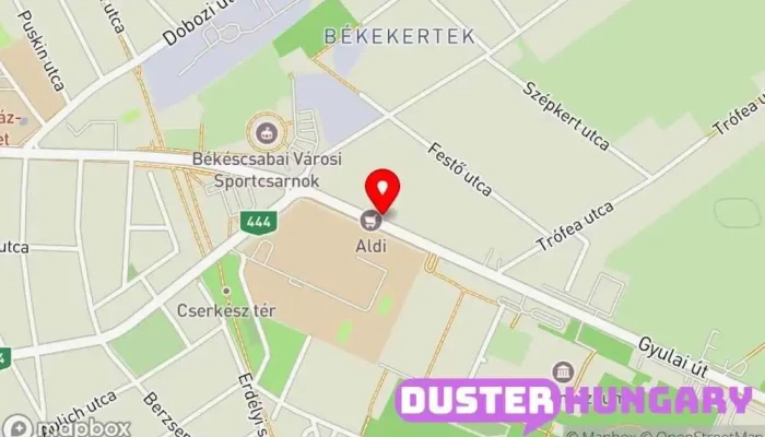térkép Eszlári Trapéz Forgalmazási szolgáltatás ban Békéscsaba