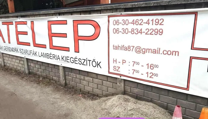 Faáru és Építőanyag Kereskedés - Tahitótfalu