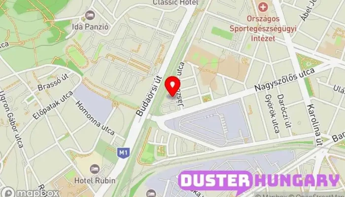 térkép Fábián Budapest - Peugeot, SsangYong, Isuzu márkakereskedés és szerviz Autókereskedés, Autóalkatrész-szaküzlet, Sofőrszolgálat, Autókereskedő, Autógumi ban Budapest