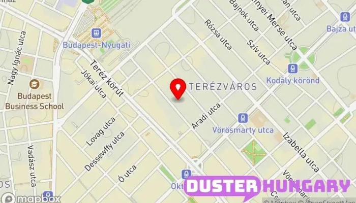 térkép FabLab Budapest Kutatás és termékfejlesztés, 3D nyomtatás ban Budapest